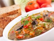 Солянка с уткой