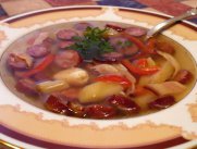 Солянка с фасолью