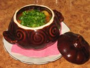 Блюдо из печени в горшочках