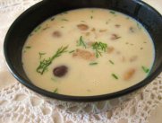 Бархатный грибной бульон - рецепт