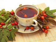 Витаминный морс из шиповника