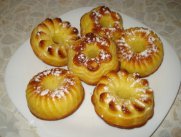 Как приготовить домашний кекс в силиконовых формочках?