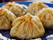 Хинкали жареные с бараниной