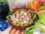 Сытный салат 