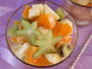 Фруктовый салат: банан и киви