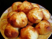 Пампушки с чесноком к борщу