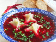 Борщ с ушками