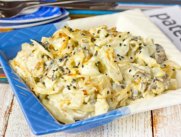 Рецепт салата: кальмары с шампиньонами