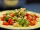 Вкусный салат с рыбой и кукурузой